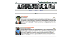 Desktop Screenshot of concienciasinfronteras.com
